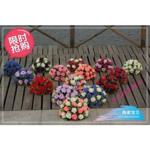 Wedding decoration flower centerpieces wedding road cited flower wedding props finished product flower