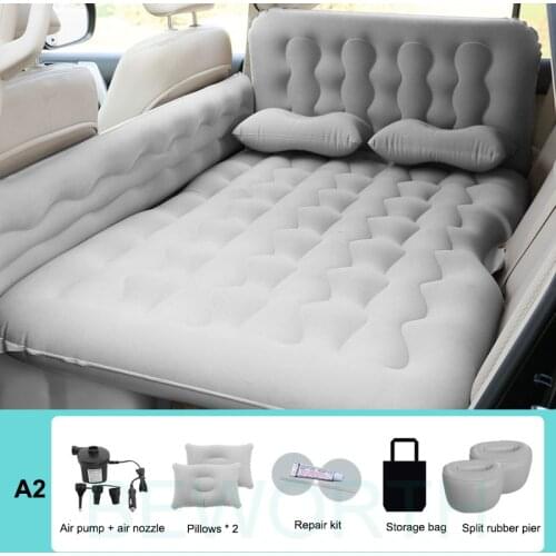 SUV Universal Inflatable Mattress Air Cushion Bed Sleep Rest Travel Bed Car Rear Seat Multi Functional for Outdoor Camping Beach