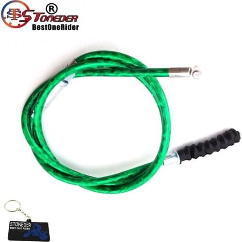 STONEDER 970mm Green Clutch Cable For Dirt Pit Bike 50cc 70cc 90cc 125cc 150cc 160cc SSR Thumpstar KLX Baja GPX CRF IMR TTR