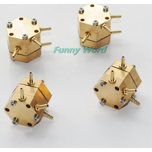 4pcs Dental Hexagonal Water Air Valve for Dental Chair Unit Parts Device