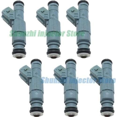 6pcs 0280155830 9186060 420874520 fuel injector for VOLOVO C70 99~04 S60
