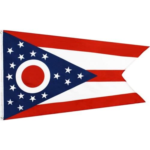 90x150 CM us usa state Ohio flag for decoration