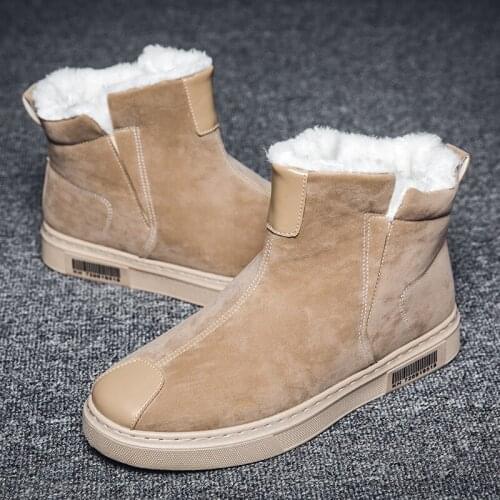 GHLTXIXI Mens Winter Boots