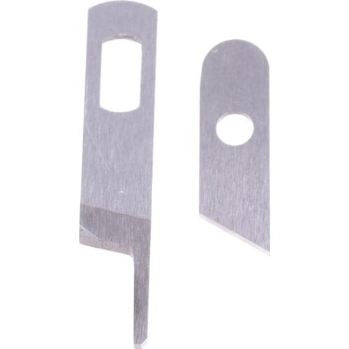 Hot sale Upper + Lower Knife Blade fit for Juki MO-623,MO-634D,MO-644D,MO-654DE,MO-655 Serger #50143403+50145403