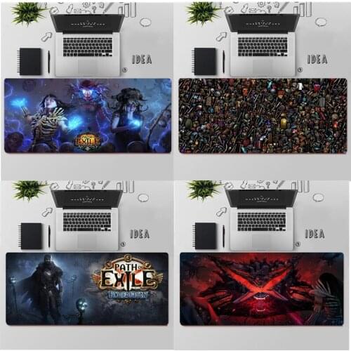 Gaming Mouse Pad Large Mouse Pad PC Gamer Computer Mouse Mat Big Mousepad Keyboard Desk Mat XXL Carpet Path of Exile Mause Pad