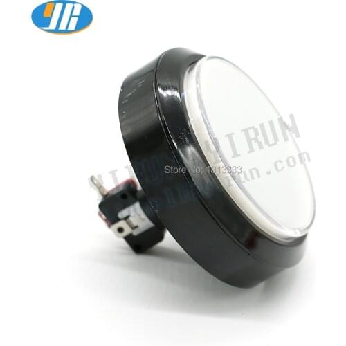 5PCS DC12V illuminated LED Push Button 100MM Flat Button Switch For Pat Music Game Machine B
