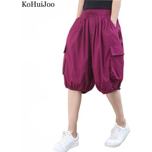 Женские летние брюки KoHuiJoo China At AliExpress
