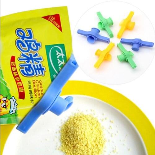 QuickDone Food Snacks Storage Bag Reuseable Bag Clip Storage Food Fresh Clips Sealing Kitchen Sealer Reusable Kid Powder KC1612