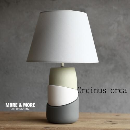 Nordic lamp bedroom bedside creative ceramic simple modern fashion lovely warm warm light bedside lamp