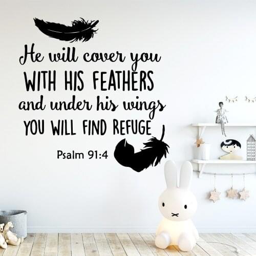 Creative Feathers Characters Wall Stickers Waterproof Wall Decor For Living Room Kids Room Vinyl Wall Art Decals Murals