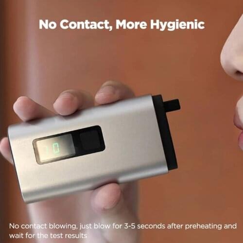 Orignal Nextool 4-in-1 Mini Alcohol Tester LCD Digital Portable Car Breathalyzer with Window Breaker Cutter Power Bank