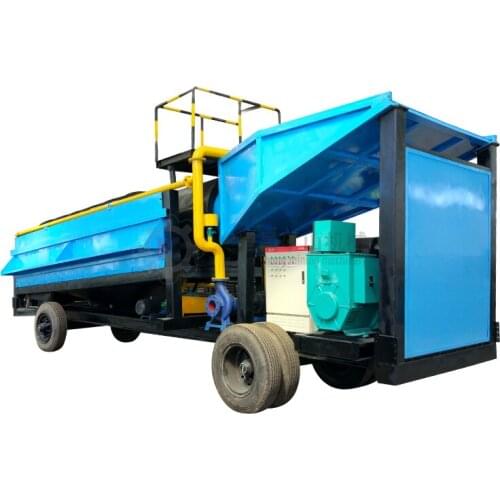 Mobile Trommel Screen for Gold Washing Plant