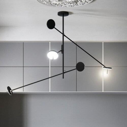 Fast shipping Nordic light luxury living room chandelier minimalist modern minimalist restaurant art personality creative chand