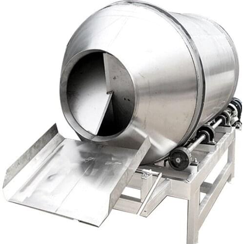 60KG/100KG Large Concrete Mixer Stainless Steel Rolling Cement Drum Mixing Machine Chemical Raw Material Powder Mixing Equipment