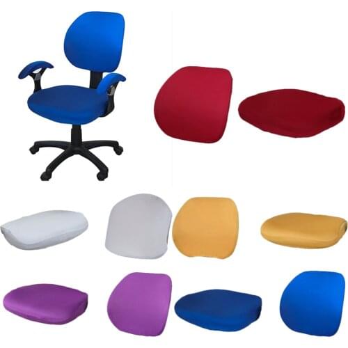 Modern Spandex Office Computer Chair Cover Polyester Elastic Fabric