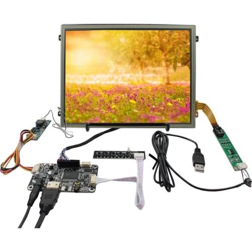 10.4inch 1024x768 IPS Brightness 500nits VS140T-003A LCD Screen Touch Panel with HD-MI Audio LCD Controller Board