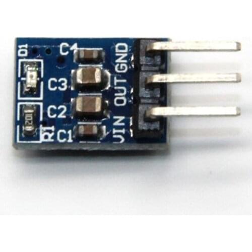 100PCS 5V to 3.3V For DC-DC Step-Down Power Supply Buck Module AMS1117 LDO 800MA AMS1117-3.3