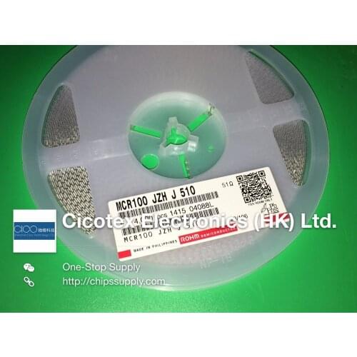 4000pcs/lot MCR100JZHJ510 SMD2512 RES SMD 51 OHM 5% 1W 2512