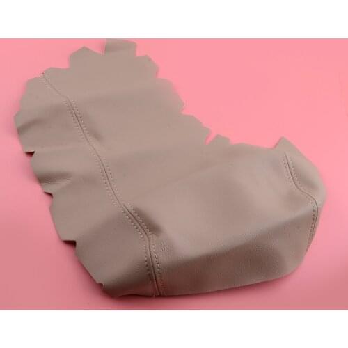 Car Front Beige PU Car Center Console Lid Armrest Box Cover Fit for Lexus IS200T IS250 IS300 IS350 2014 2015 2016 2017