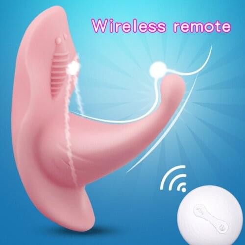 Wireless Remote Control Butterfly Wearable Vibrating Panties Dildo Vibrator for Women Orgasm G Spot Sex Toys for Adult Couple 18