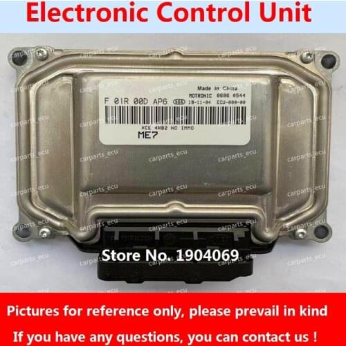F01R00DAP6 F01RB0DAP6 XCE 4RB2 ME7 ECU Electronic Control Unit F01R00D779 F01RB0D779 3733055 For King Long/Jinbei HIACE Car