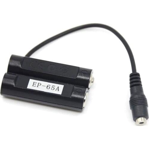 EP-65A EP65A DC Coupler AA dummy battery fit EH-65A EH65A power supply for Nikon P60 P50 L18 L16 L15 L14 L12 L11 L6 L5 L3 camera