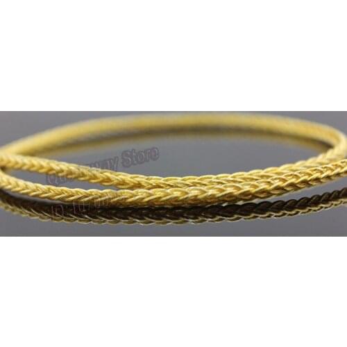 HiFi hi-end hiend AUX car driver recording cable gold plated headphone upgraded cable headphone amplifier connected cable