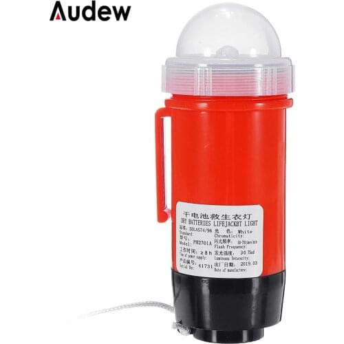 IMPA 330143 Mini Dry Battery Life Jacket Lamp Portable LED Of Water Life Saving Flashlight Conspicuous Attract Light Lamp