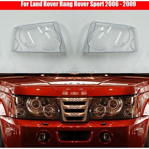 Headlight Cover for Land Rover Rang Rover Sport 2006 2007 2008 2009 Car Headlamp Lens Replacement Auto Shell