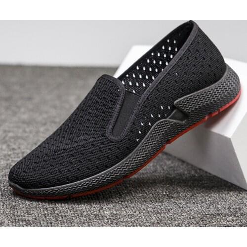 Summer Breathable Men Casual Shoes Lightweight Cushion Walking Shoes Men Outdoor Water Shoes Big Size Zapatillas Mujer Sapato yu