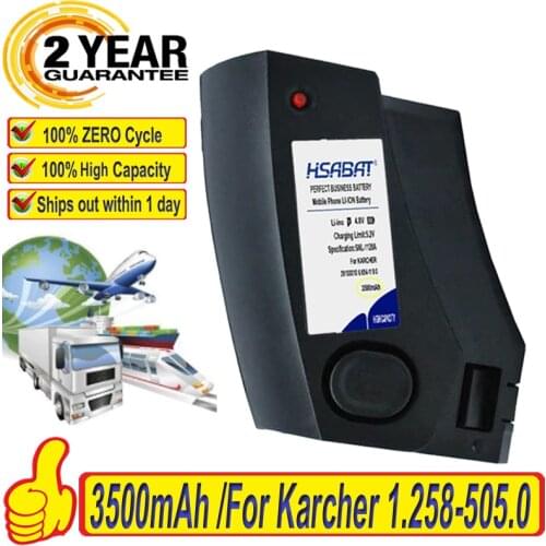 Top Brand 28100010,6.654-118.0 Battery for Karcher 1.258-505.0, 12585050, 1258-5050,K55 Cordless Electric Broom, KC55 Batteries