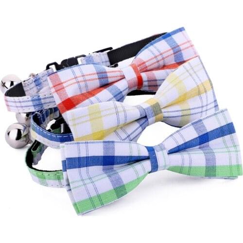 Nylon Dog Collar, Puppy Bow Tie, Pet Harness Necklace for Small Dogs Cats , Leads Leashes Dog Supplies Pet Product