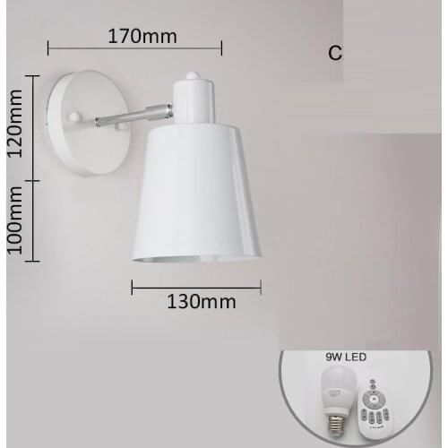 Decor Industrieel Lampen Modern For Home Lampara De Pared Interior Wandlamp Applique Murale Luminaire Wall Bedroom Light