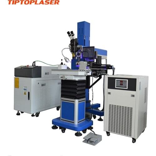 Distributor wanted Energy saving stable energy supply 1064nm 300W 500W electronic components laser welder with water chiller