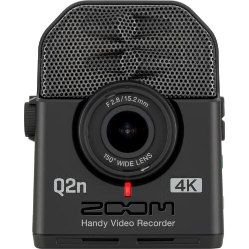ZOOM Q2N4K handy video recorder 4K video audio recording machine/recorder/camera for musicians performances and live streams