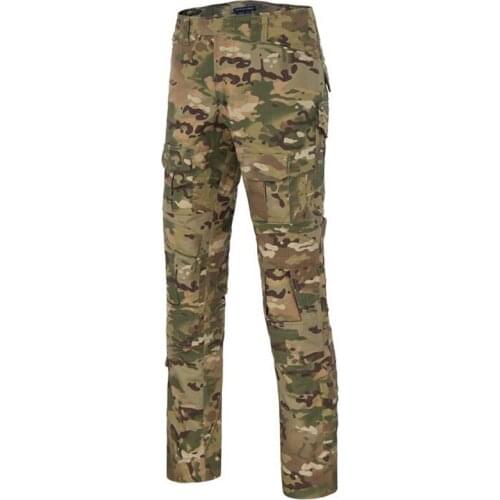 Outdoor Camouflage Hunting Pants Mens Tactical Pants Multi-Pockets Cargo Pants Army Hiking Military Training Multicam Trousers