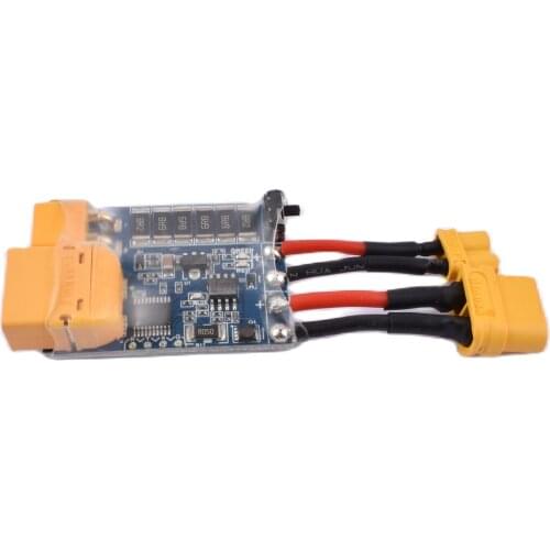VIFLY ShortSaver Amass XT60 XT30 1A/2A Switchable Current 2-6S Smoke Stopper for RC FPV Racing Freestyle Drone Airplane