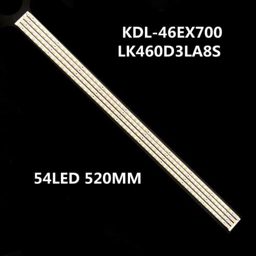 4 Piece New KDL-46EX700 LK460D3LA8S LED 090907 .1 AE4660B RUNTK4337TP 54LED 520MM