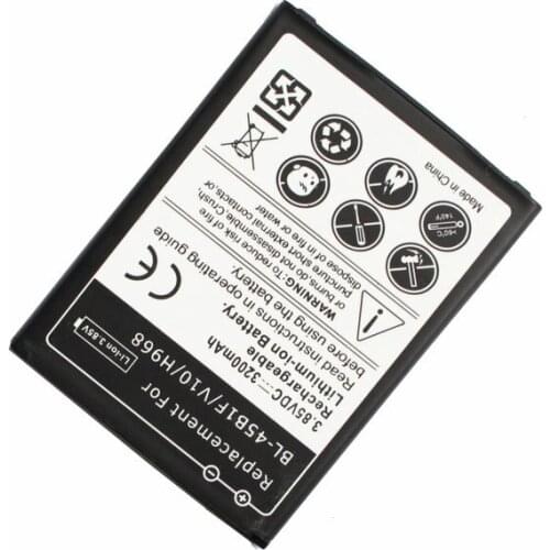 5pcs Brand New 3200mAh BL-45B1F 3.85VDC Replacement Li-ion Battery For LG BL-45B1F / V10 / H968 Batterie Bateria Batterij