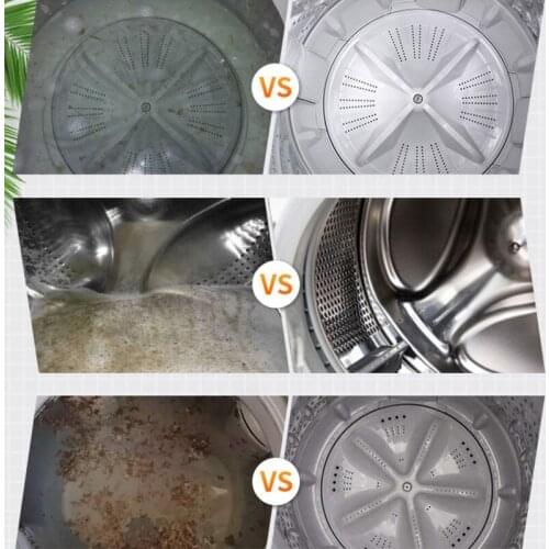 6 Tabs Washing Machine Cleaner Descaler Washer Cleaning Detergent Effervescent Laundry Tablet Washer Cleaner For Washing Machine