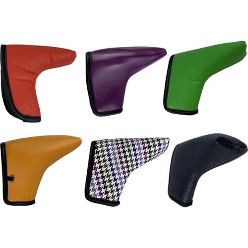 Golf Blade Putter Head Cover Protector Club Headcover Accessories Multicolor