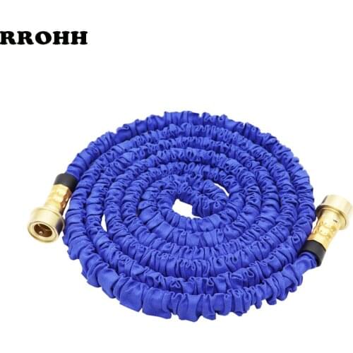 25FT/50FT/75FT/100FT High Quality PET Magic Flexible Hose For Garden Car Expandable Hose Irrigation With Quick Connector