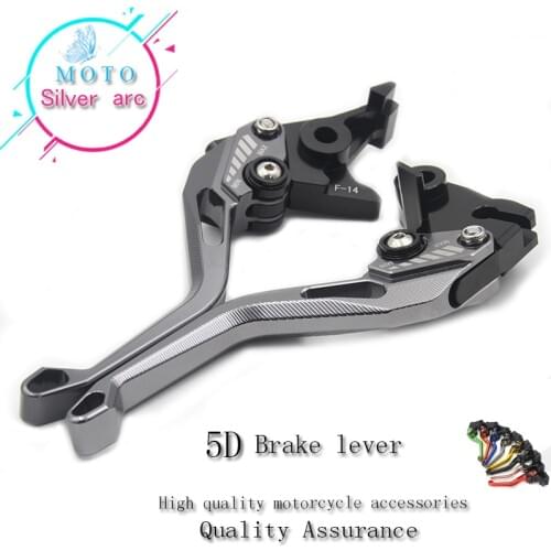 Motorcycle motocross 5D CNC Long Clutch Brake Levers Set For YAMAHA TDM 900 BT1100 BULLDOG FZ6 Fazer XJR400 XJR400R