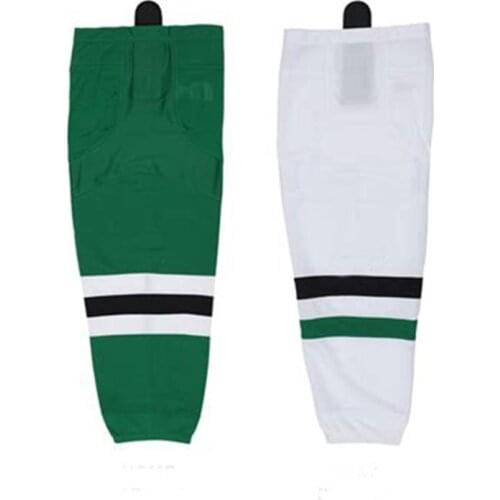 Stripe ice hockey socks 100% polyester professional hockey socks