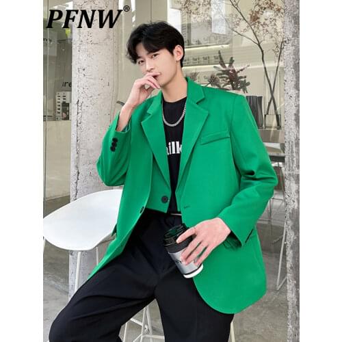 Мужские повседневные пиджаки PFNW China At AliExpress