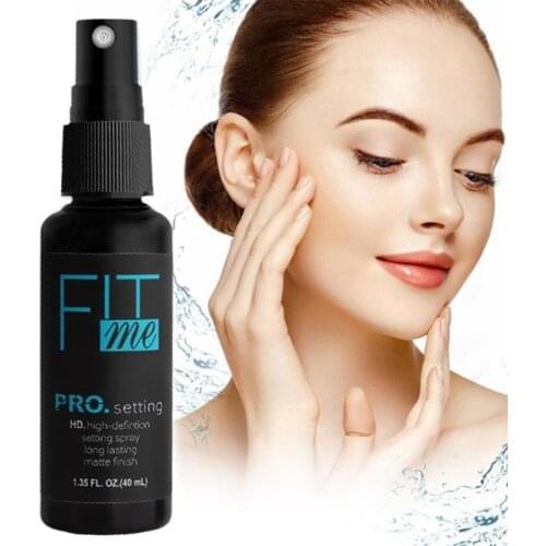 40ml Makeup Setting Spray Long Lasting Makeup Moisturizing Facial Liquid Matte Finishing Setting Spray Oil Control Cosmetics