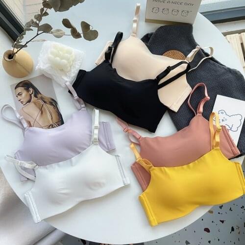 Clouds sense(anti emptied) underwear, comfortable, breathable, small chest gather, no rim adjustment sports bra