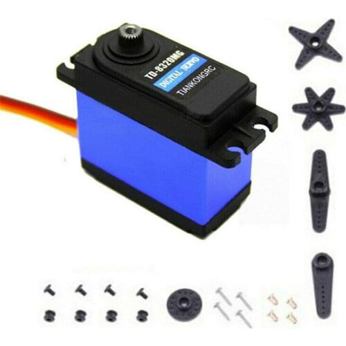 90-180 degree Torque Waterproof Digital Servo Steering Gear Fit For RC Car 1\10 1/8
