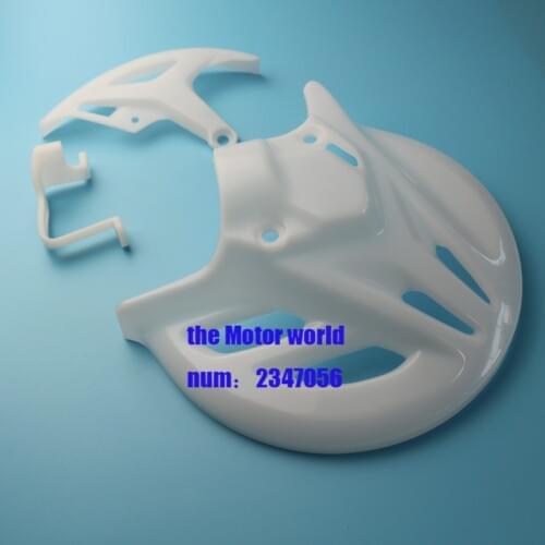 White rear brake disc protective cover protection rear brake calipers cover For CRF 250 CRF450 kayo xmotos Dirt bike
