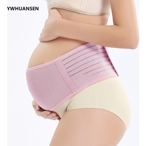 YWHUANSEN Spuc Belt Maternity Pregnancy Antenatal Bandage Belly Band Back Support Belt Postpartum Belt Girdle For Pregnant Women